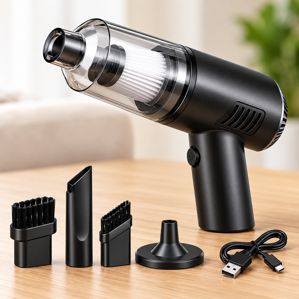 3 In 1 Portable Mini Vacuum Cleaner